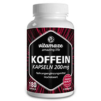 KOFFEIN 200 mg hochdosiert Kapseln