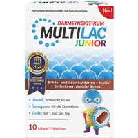 MULTILAC Darmsynbiotikum Junior Täfelchen