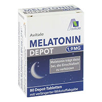 MELATONIN 1,9 mg Depot Tabletten