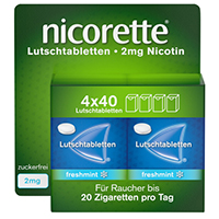 NICORETTE freshmint 2 mg Lutschtabletten gepresst