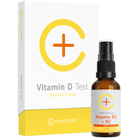 CERASCREEN Vitamin D3 2800 I.E+K2 MK-7 vegan Spray