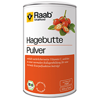 RAAB Vitalfood Hagebutte Bio Pulver