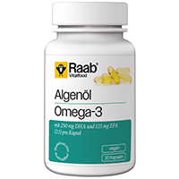 RAAB Vitalfood Algenöl Omega-3 Kapseln