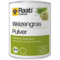 RAAB Vitalfood Weizengras Bio Pulver