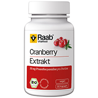 RAAB Vitalfood Cranberry Extrakt Kapseln