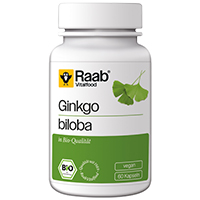 RAAB Vitalfood Ginkgo Biloba Bio Kapseln