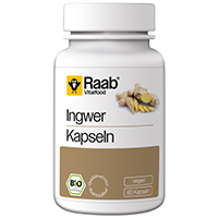 RAAB Vitalfood Ingwer Bio Kapseln