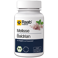 RAAB Vitalfood Melisse Baldrian Kapseln