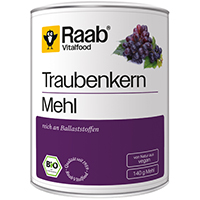 RAAB Vitalfood Traubenkernmehl Bio Pulver