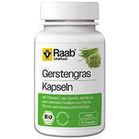 RAAB Vitalfood Gerstengras Bio Kapseln