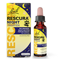 BACHBLÜTEN Original Rescura Night Pets Tro.alk.fr.