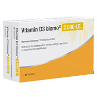 VITAMIN D3 BIOMO 2.000 I.E. Tabletten