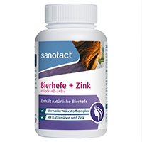 SANOTACT Bierhefe+Zink Tabletten