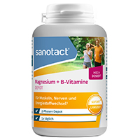 SANOTACT Magnesium 500+B-Vitamine Tabletten