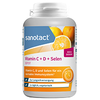 SANOTACT Vitamin C+D+Selen Tabletten